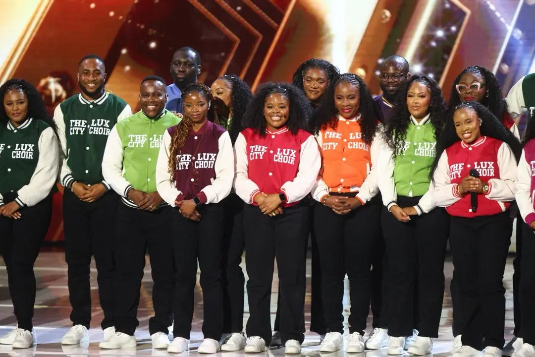 Anave Alonge with Lux City Choir at Britain's Got Talent