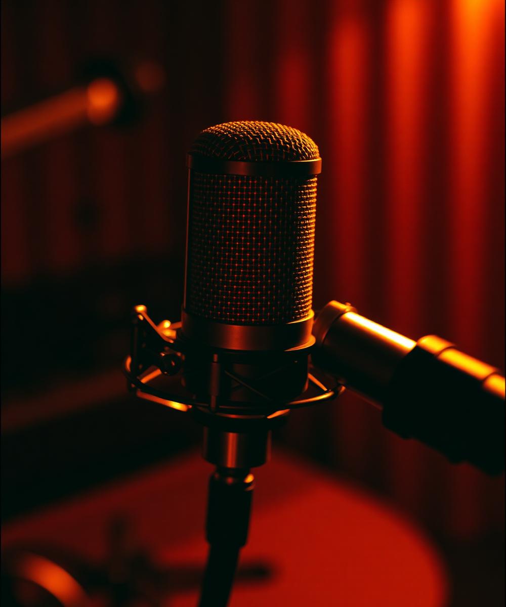 Recording studio microphone